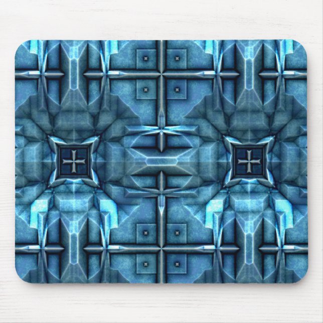 Futuristische Sci-Fi Armor 1 Mousepad (Vorne)