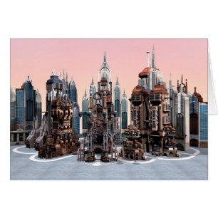Futuristische Stadt