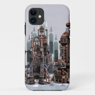Futuristische Stadt Case-Mate iPhone Hülle