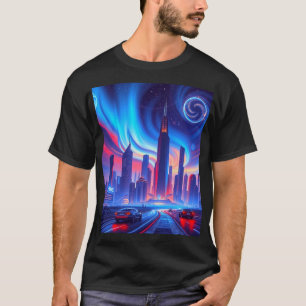 Futuristische Stadt Männer T - Shirt