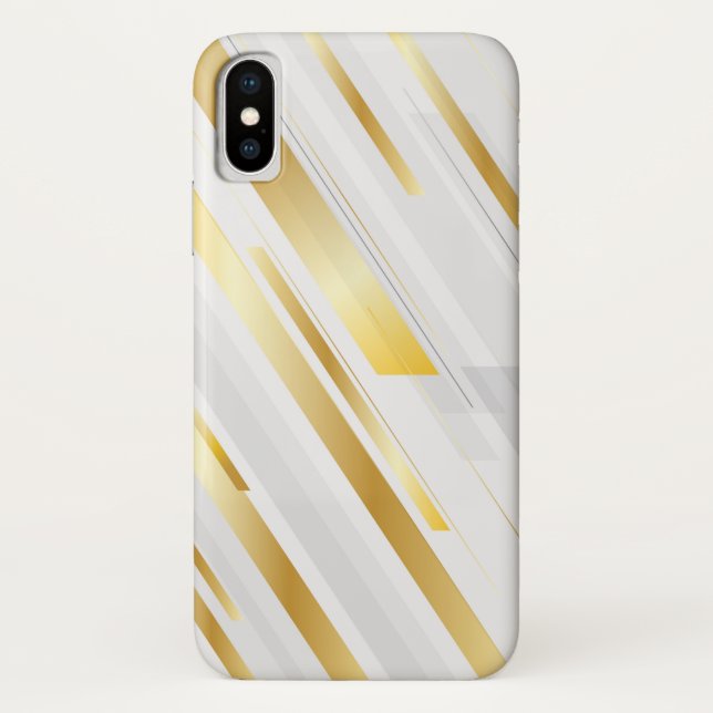 Futuristische Streifen Case-Mate iPhone Hülle (Rückseite)