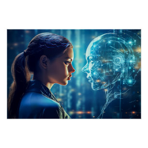 Futuristische Technologie Poster