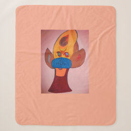 Futuristische Tierkunst Sherpa-Decke Sherpadecke