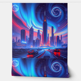 Futuristische Wand Kunst & Dekoration