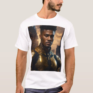 "Futuristische Warrior Spiral T - Shirt - Fett & D