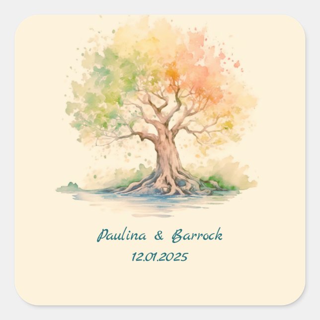 futuristischer Aufkleber (Vorderseite)