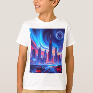 Futuristischer City Boys' T - Shirt