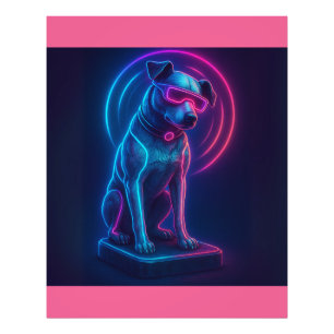 Futuristischer Nipper RCA Victor Hund Fotodruck
