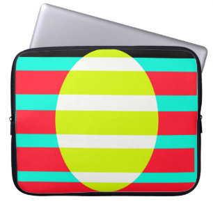 Futuristischer Sonnenuntergang Laptopschutzhülle