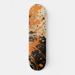 Futuristischer Spritzer, Panther schwarz, Look, cr Skateboard