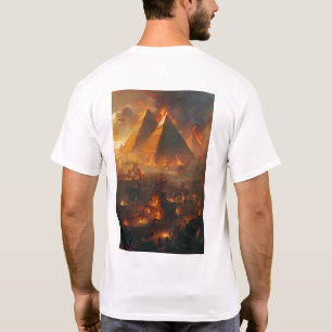 Futuristischer T - Shirt für Stadtbezirke