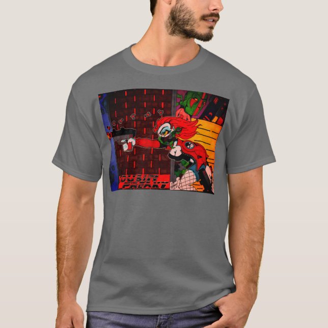 Futuristischer Weihnachten T - Shirt (Vorderseite)