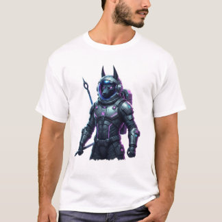Futuristisches Cyberpunk-Krieger-Sci-Fi-Grafik-T-S T-Shirt