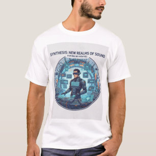 Futuristisches DJ-Lab-Shirt – Wissenschaft trifft T-Shirt