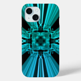 Futuristisches elektrisches Plasma-Fraktaldesign Case-Mate iPhone Hülle