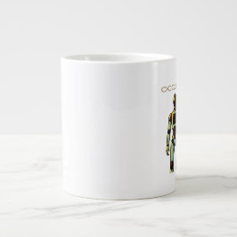 Futuristisches humanoide Roboterdesign Jumbo-Tasse