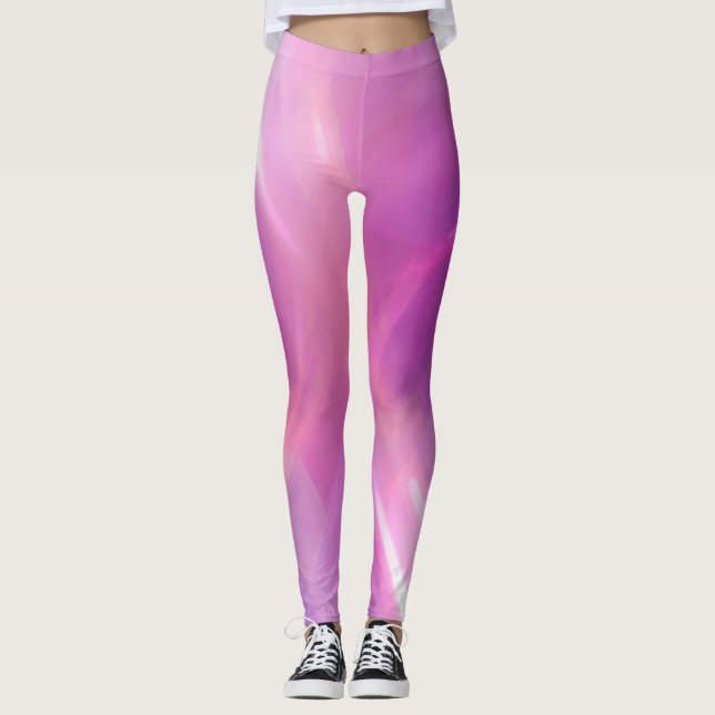 Futuristisches Irisierendes Leggings (Vorderseite)
