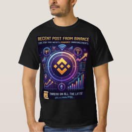 Futuristisches Krypto-Handelsanalyse-Grafik-T-Shir T-Shirt
