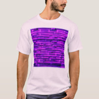 Futuristisches Neon Brick Wall Design