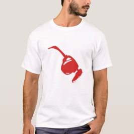 Futuristisches rotes Tech-Design."Perfekt für Tech T-Shirt