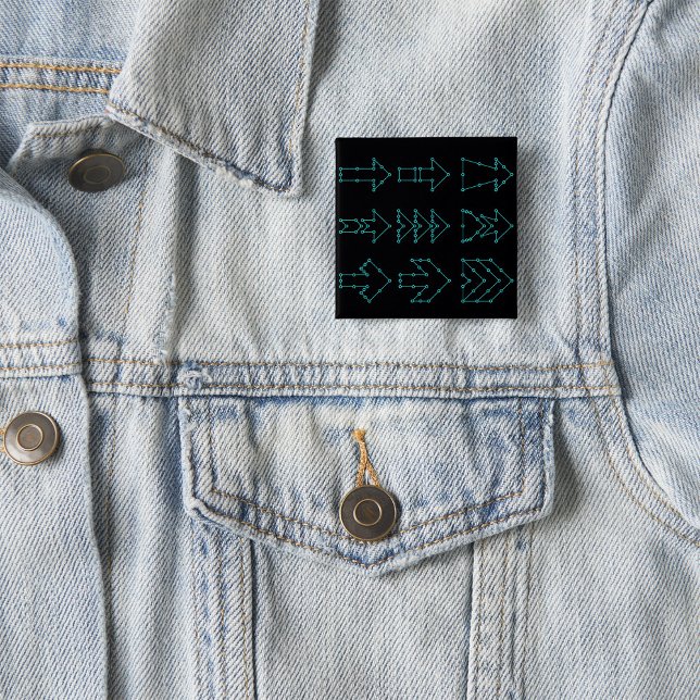 Futuristisches Tech-Pfeil-Schaltungsdesign Button (Von Creator hochgeladen)
