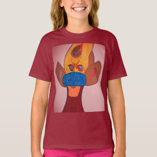 Futuristisches Tierkunst-Kinder-T-Shirt T-Shirt