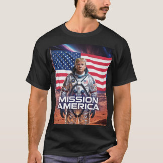 Futuristisches Weltraumthema T-Shirt