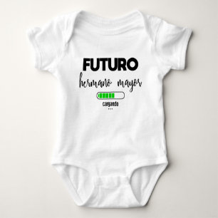 Futuro hermano Bürgermeister cargando Baby Strampler