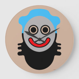 Futz-Tamago Clupkitz Momentizer Große Wanduhr