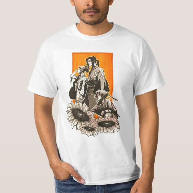 Fuu Jin und Mugen Samurai Champloo T-Shirt (Vorderseite)