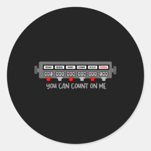 Fuuny Scientist Labrador Tech baut auf meiner Häma Runder Aufkleber