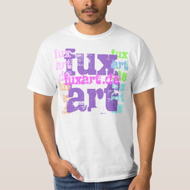 fuxart multicolored T-Shirt (Vorderseite)