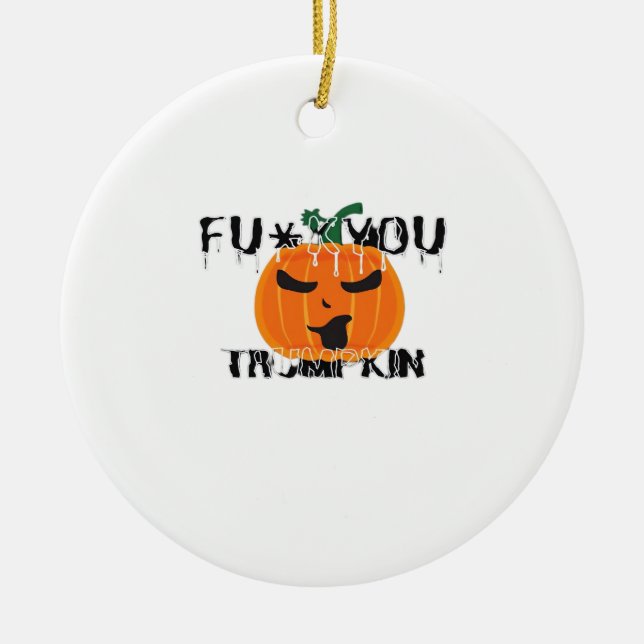 Fuyou Trumpkin V2 Classic Keramik Ornament (Vorne)