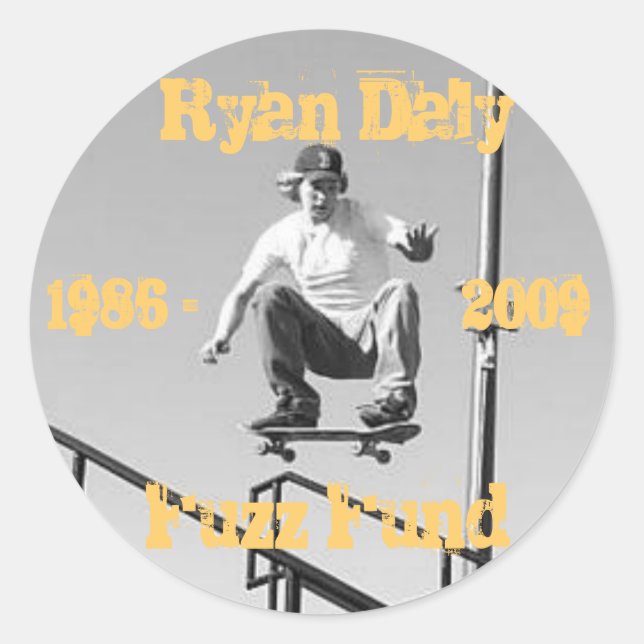 Fuzcfonds Runder Aufkleber (Vorderseite)