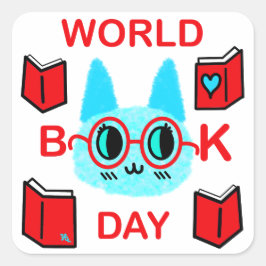 FuZy Cat World Book Day Stickers