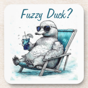 Fuzzy Duck Getränkeuntersetzer
