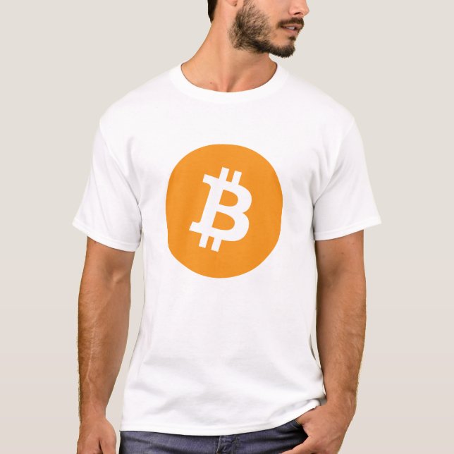 Fuzzy Express® Bitcoin Original-Logo T-Shirt (Vorderseite)