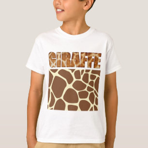 Fuzzy Express® Giraffe Tierwerbung T-Shirt