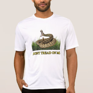 Fuzzy Express® Modern Gadsden Flag Weiß T-Shirt