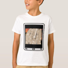 Fuzzy Express® Rhino Selfie Kid T - Shirt