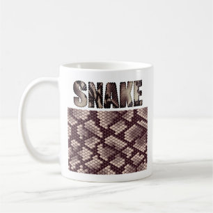 Fuzzy Express® Schlangentierwerbung Kaffeetasse