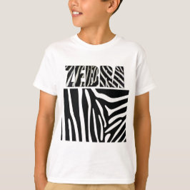 Fuzzy Express® Zebra Animal Print Kid T-Shirt