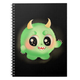 Fuzzy Friendly Monster Kreatur Notizblock