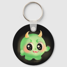 Fuzzy Friendly Monster Kreatur Schlüsselanhänger