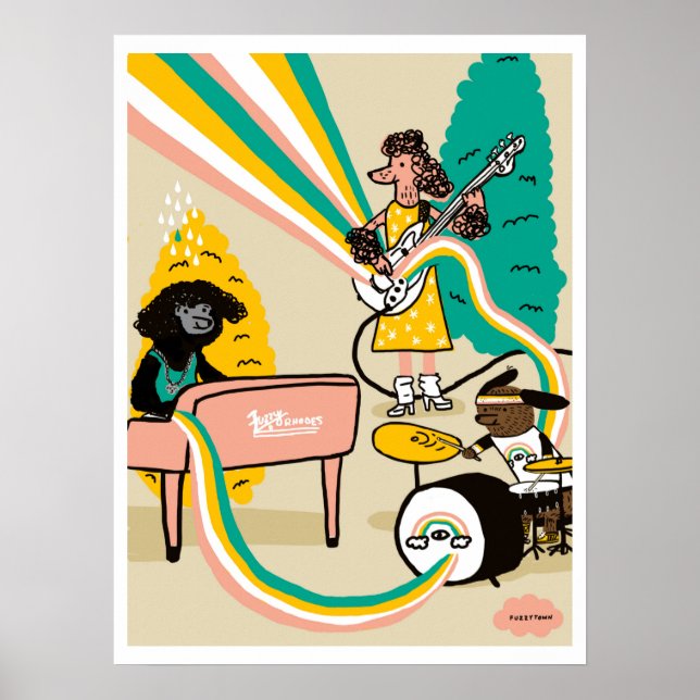 FUZZY RHODES POSTER (Vorne)