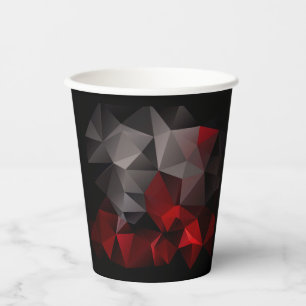 FuzzyFoxArt 3 Papierplatte Pappbecher