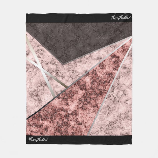 FuzzyFoxArt Fleecedecke (Vorderseite)