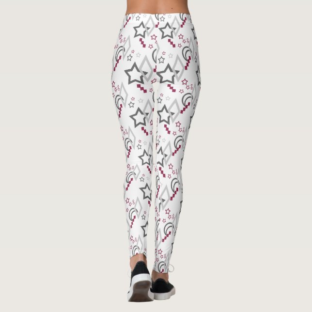 FuzzyFoxArt Leggings (Rückseite)