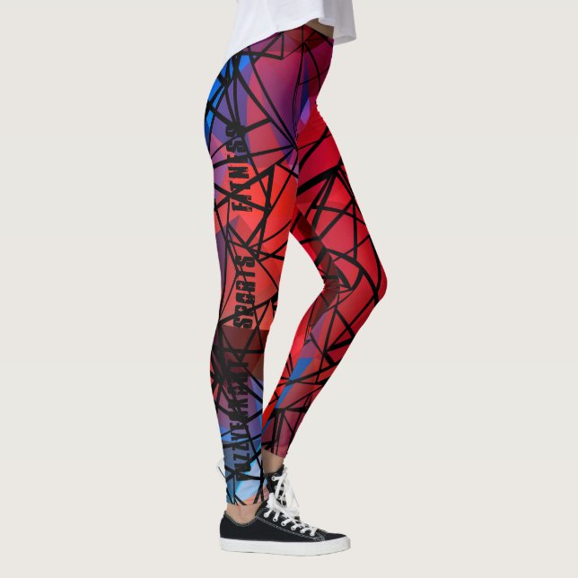 FuzzyFoxArt , Polygon Leggings (Rechts)