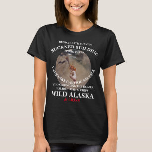 FV Coho Alaska Souvenir Reise Urlaub Bus Tour X T-Shirt